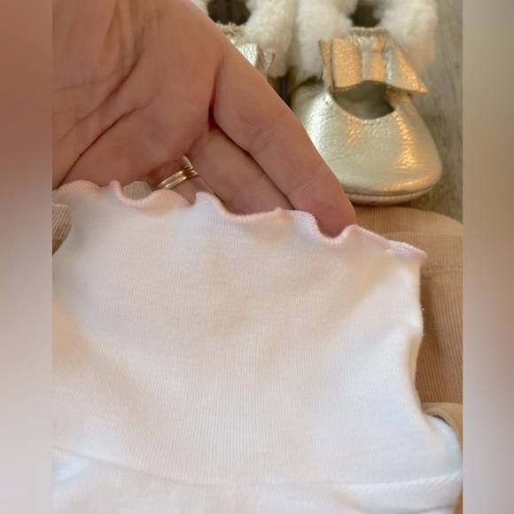 🦌NEVER WORN🦌 Blueberi Boulevard Fawn Jumper & Turtleneck Ensemble! NWOT, Sz 3T - Picture 5 of 5